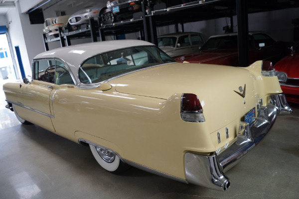 Used 1955 Cadillac Coupe DeVille Gold Cloth & White Leather | Torrance, CA