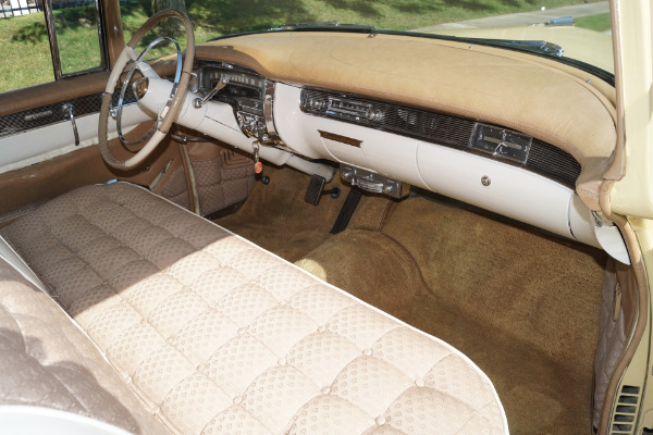 Used 1955 Cadillac Coupe DeVille Gold Cloth & White Leather | Torrance, CA