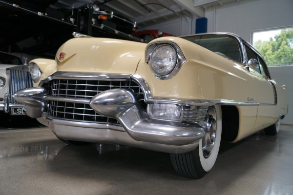Used 1955 Cadillac Coupe DeVille Gold Cloth & White Leather | Torrance, CA