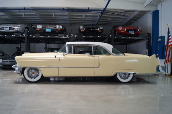 Used 1955 Cadillac Coupe DeVille Gold Cloth & White Leather | Torrance, CA