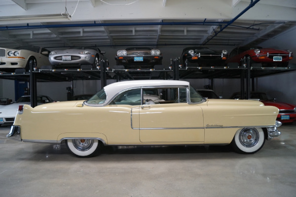 Used 1955 Cadillac Coupe DeVille Gold Cloth & White Leather | Torrance, CA