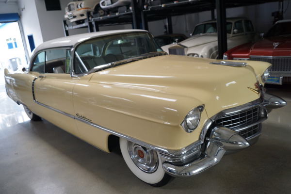 Used 1955 Cadillac Coupe DeVille Gold Cloth & White Leather | Torrance, CA