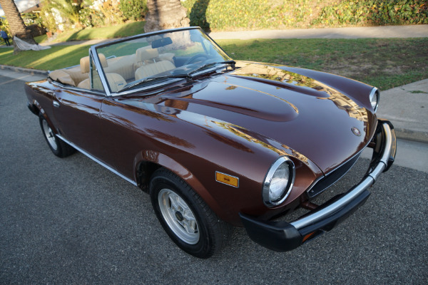 Used 1981 Fiat Spider 2000 ROADSTER Leather | Torrance, CA